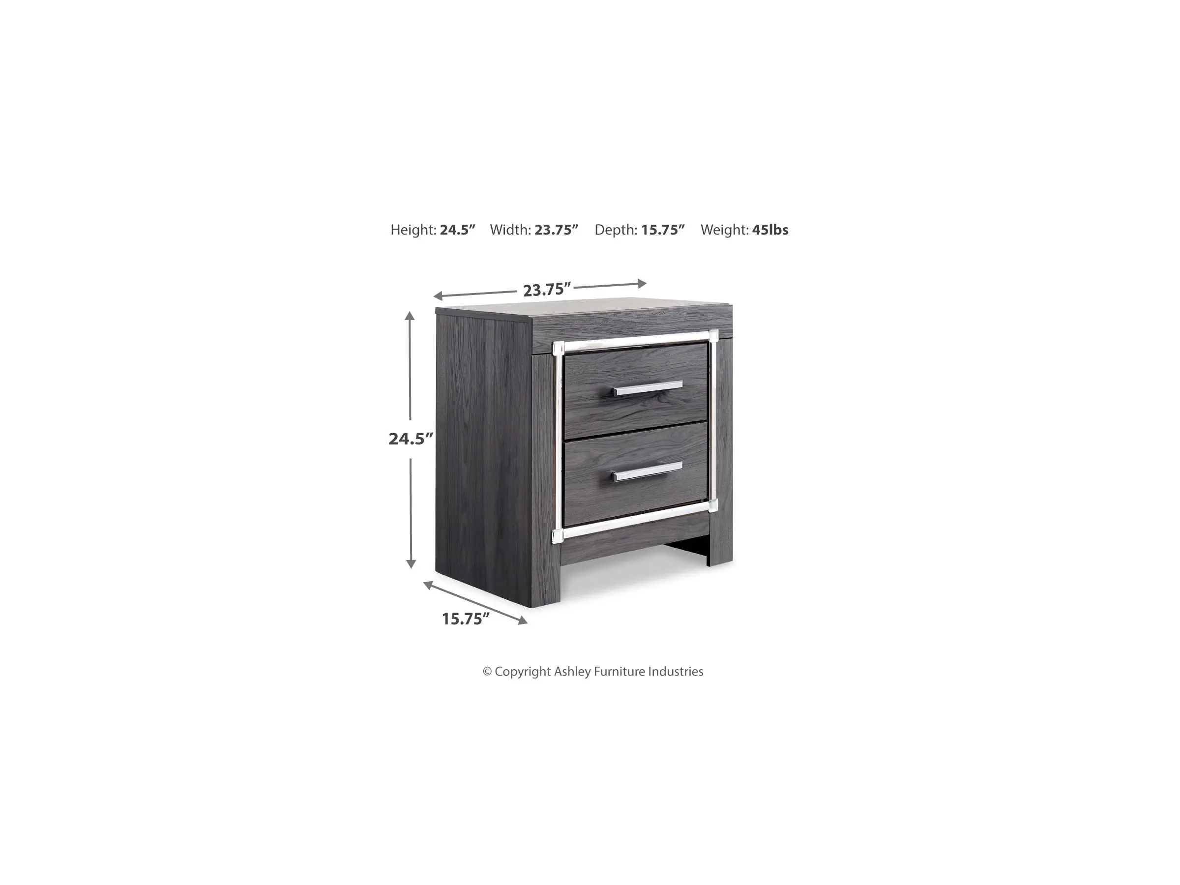 Lodanna Nightstand - Image 9