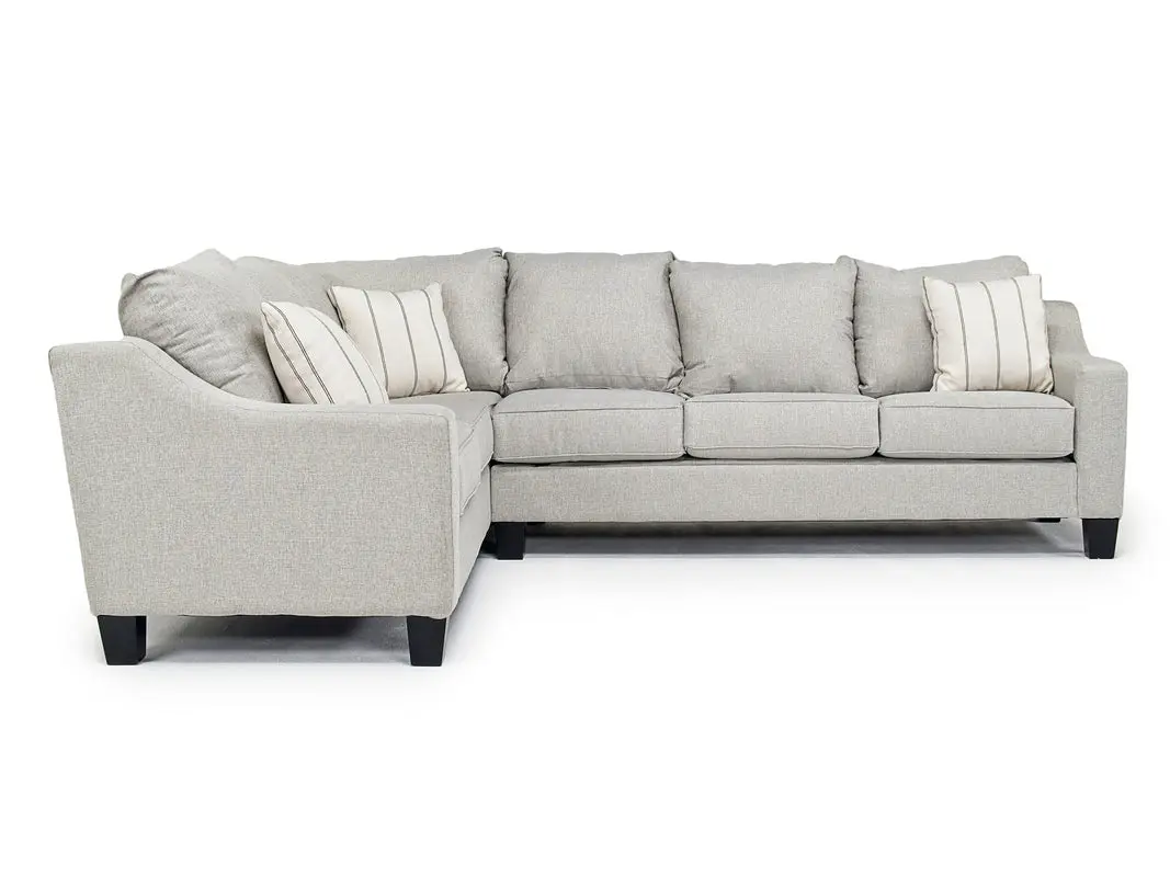 Lucy Queen Sleeper Tux Sectional With Mattress - Image 12