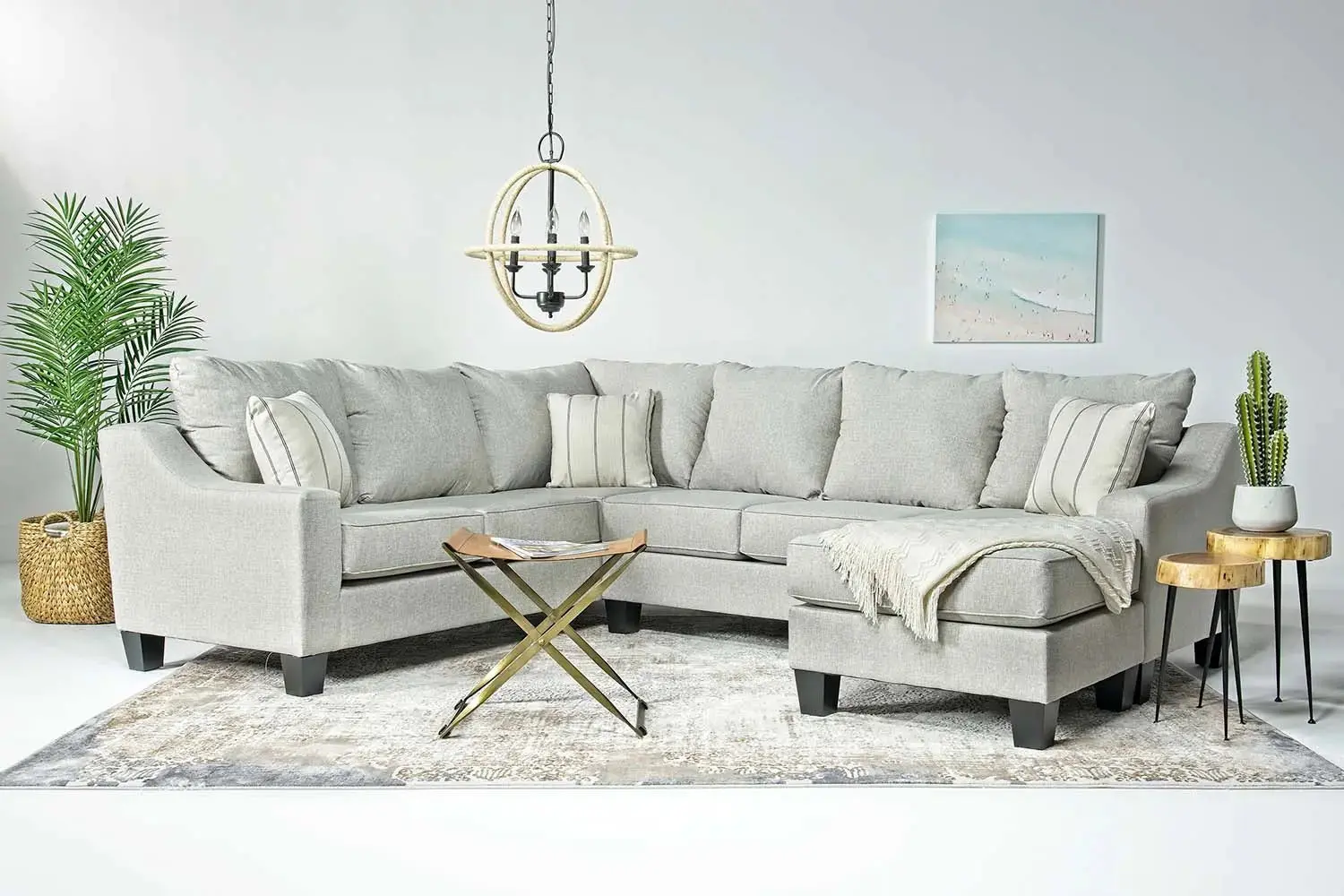 Lucy Tux Sofa Chaise Sectional