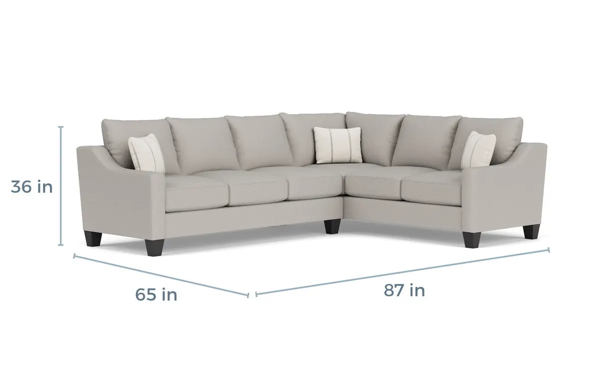 Lucy Tux Sofa Sectional - Image 16