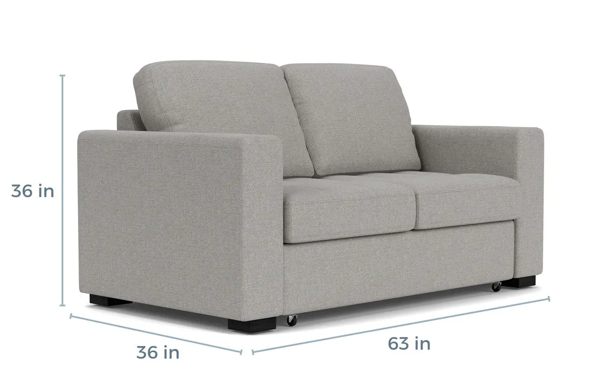 Luigi Full Sleeper Loveseat - Image 8