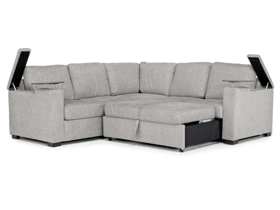 Luigi Full Tux Sleeper Sectional - Image 3