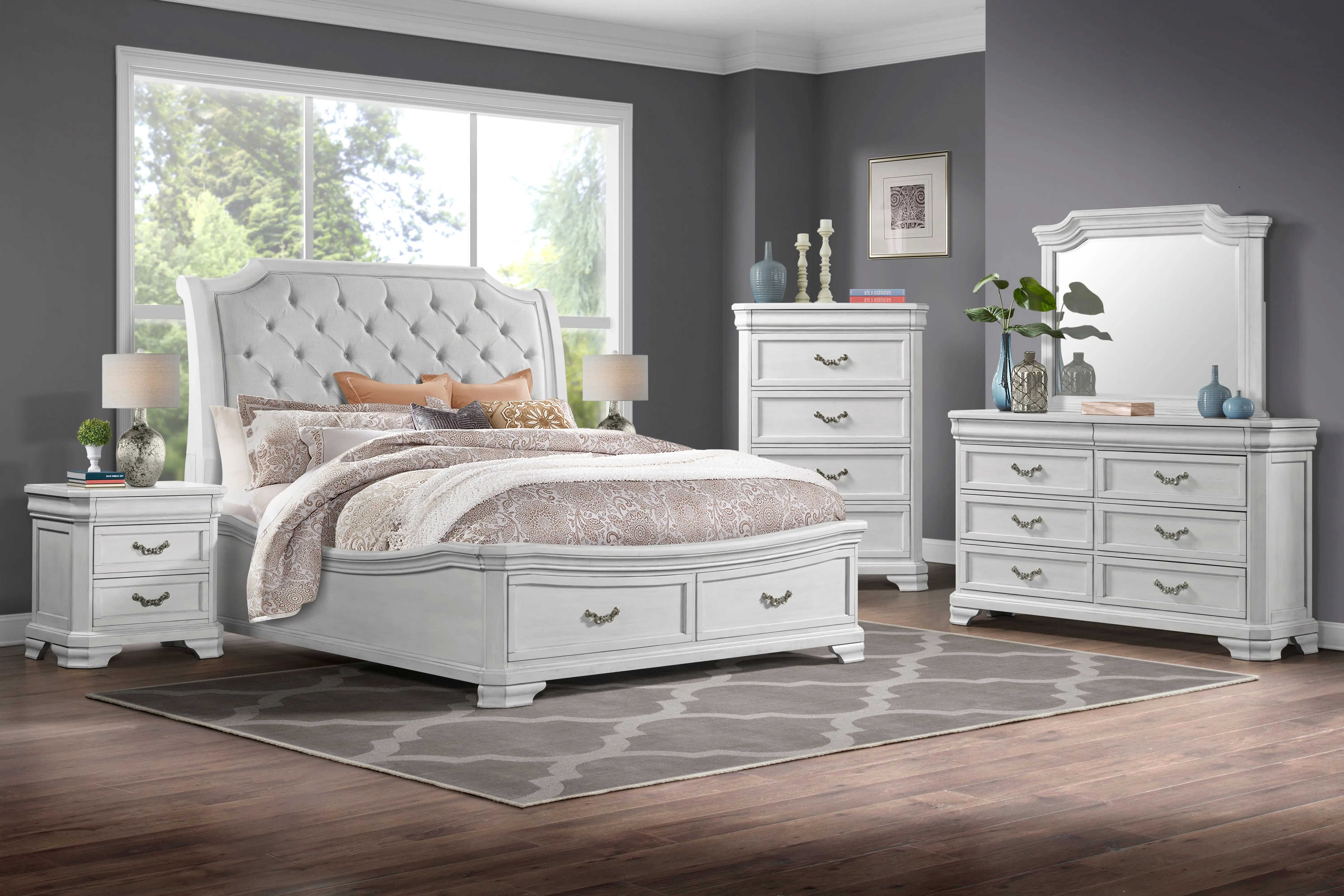 Lyndhurst Sleigh Bed With Storage - Image 37