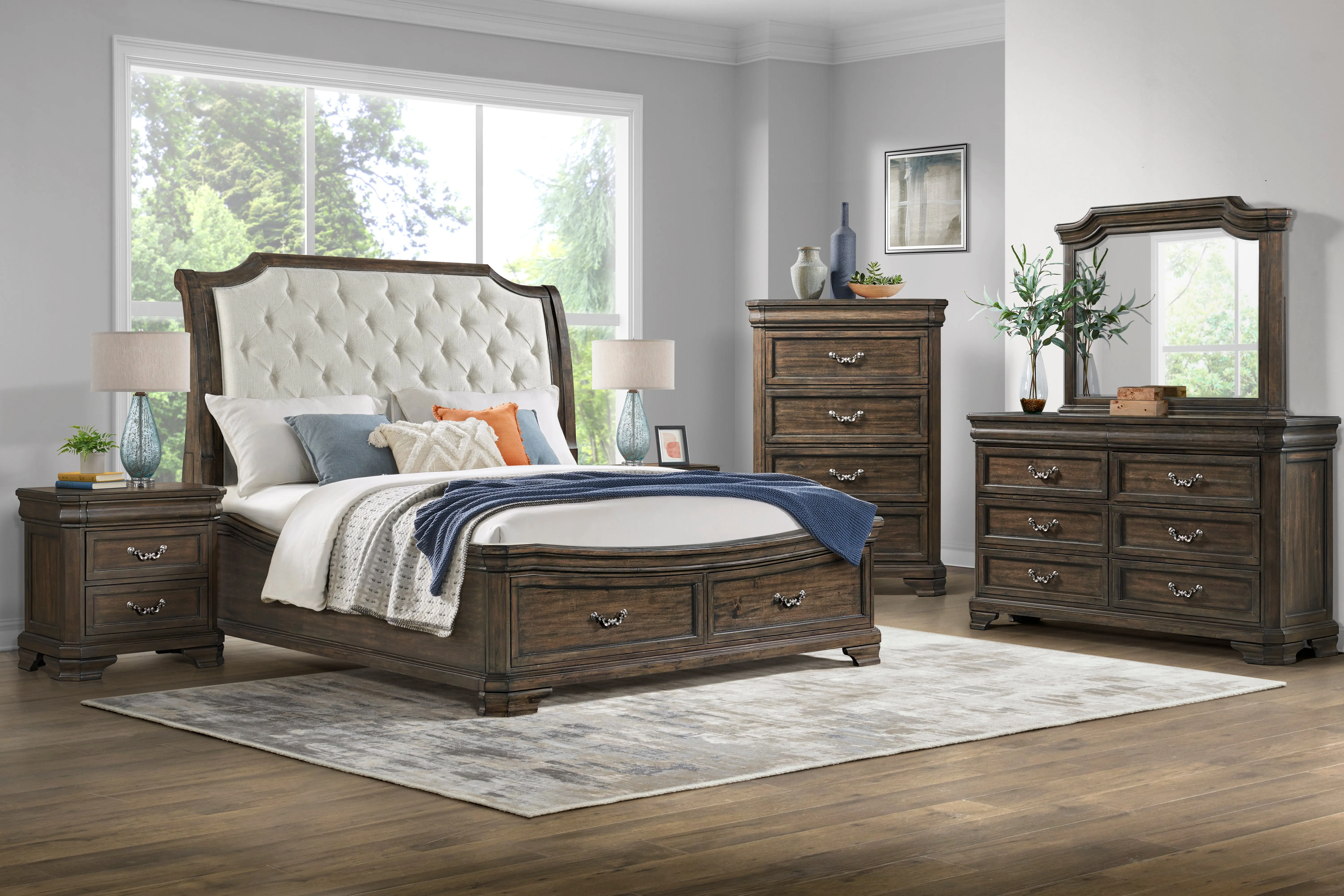 Lyndhurst Sleigh Bed With Storage - Image 46
