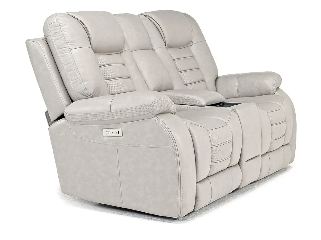 Malibu 3 Power Console Loveseat - Image 16