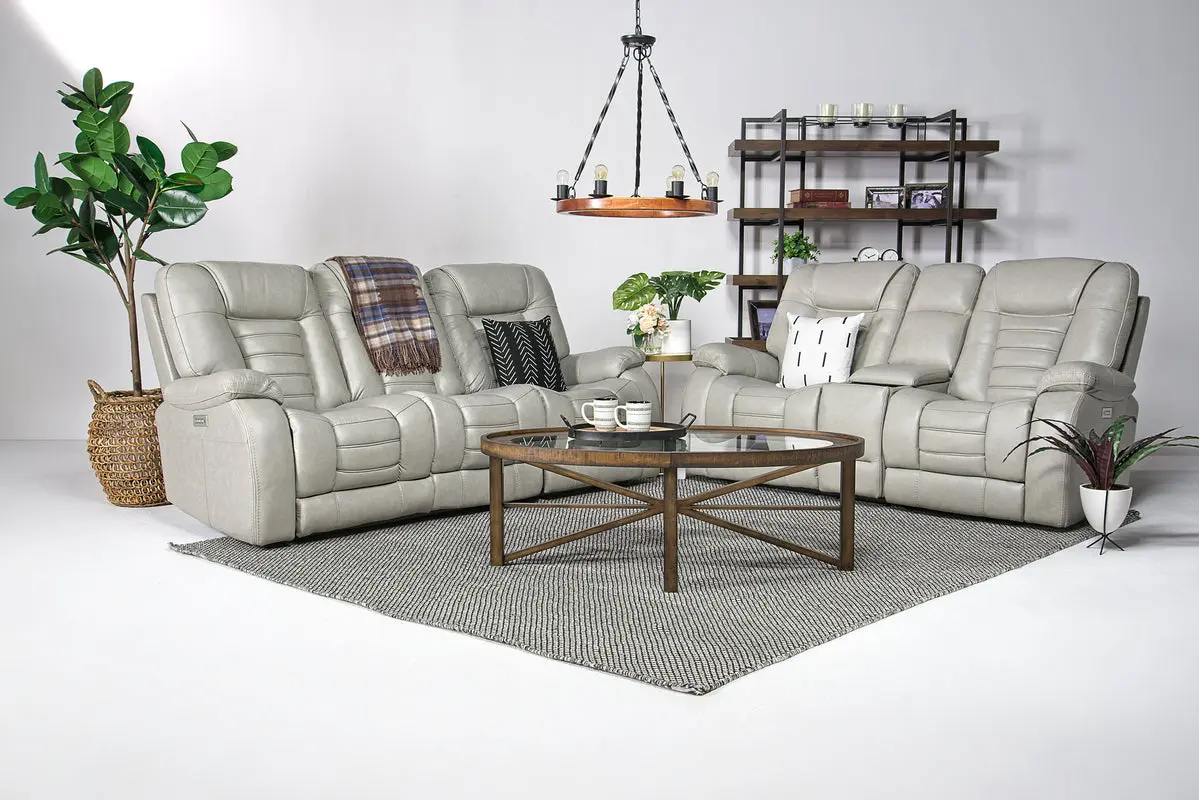 Malibu 3 Power Console Loveseat - Image 22