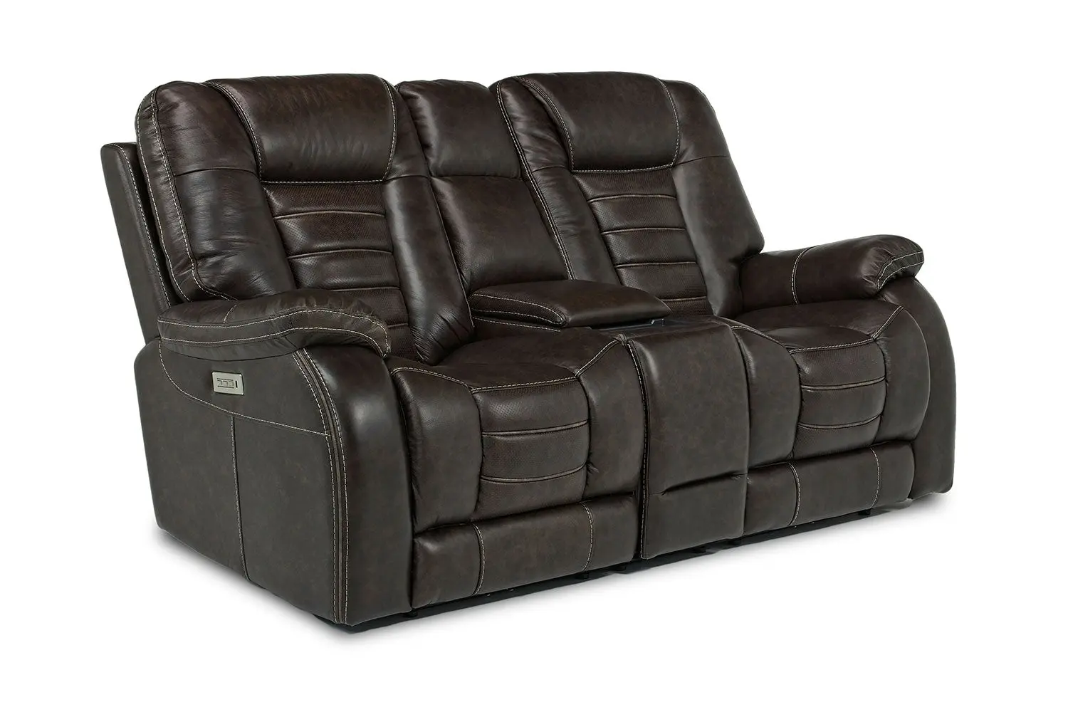 Malibu 3 Power Console Loveseat - Image 3