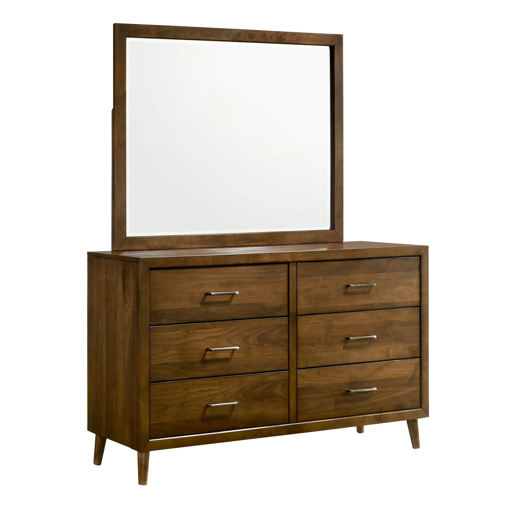 Malibu Panel Bed & Dresser & Mirror & Nightstand - Image 16