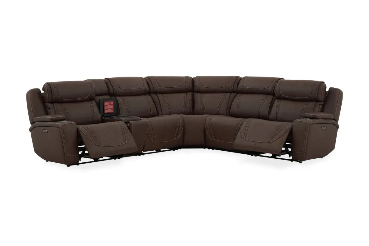 Max 6 Piece 2 Power Sectional - Image 10