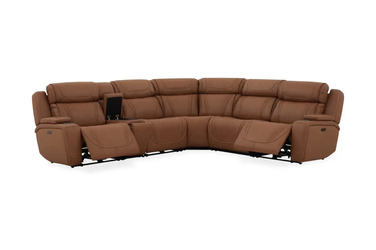 Max 6 Piece 2 Power Sectional - Image 11