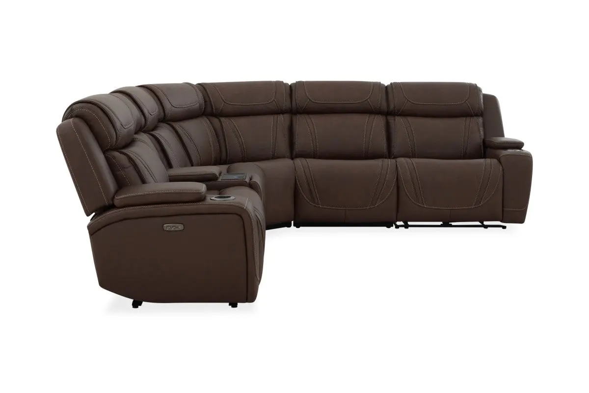 Max 6 Piece 2 Power Sectional - Image 13