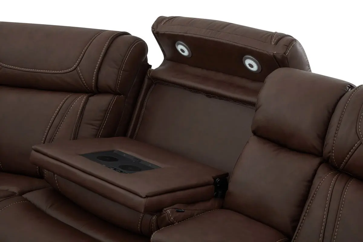 Max 6 Piece 2 Power Sectional - Image 45