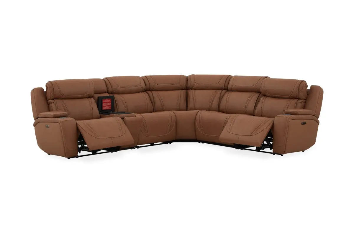 Max 6 Piece 2 Power Sectional - Image 8