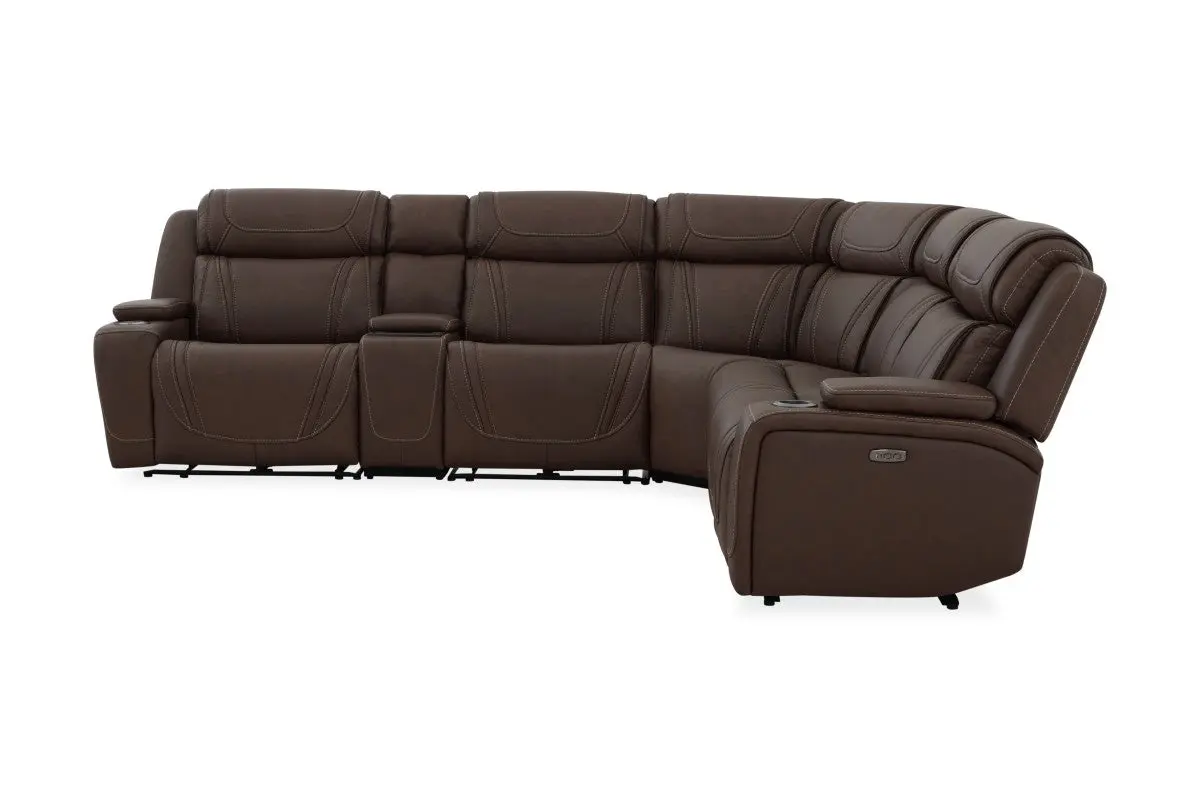 Max 6 Piece 2 Power Sectional - Image 9