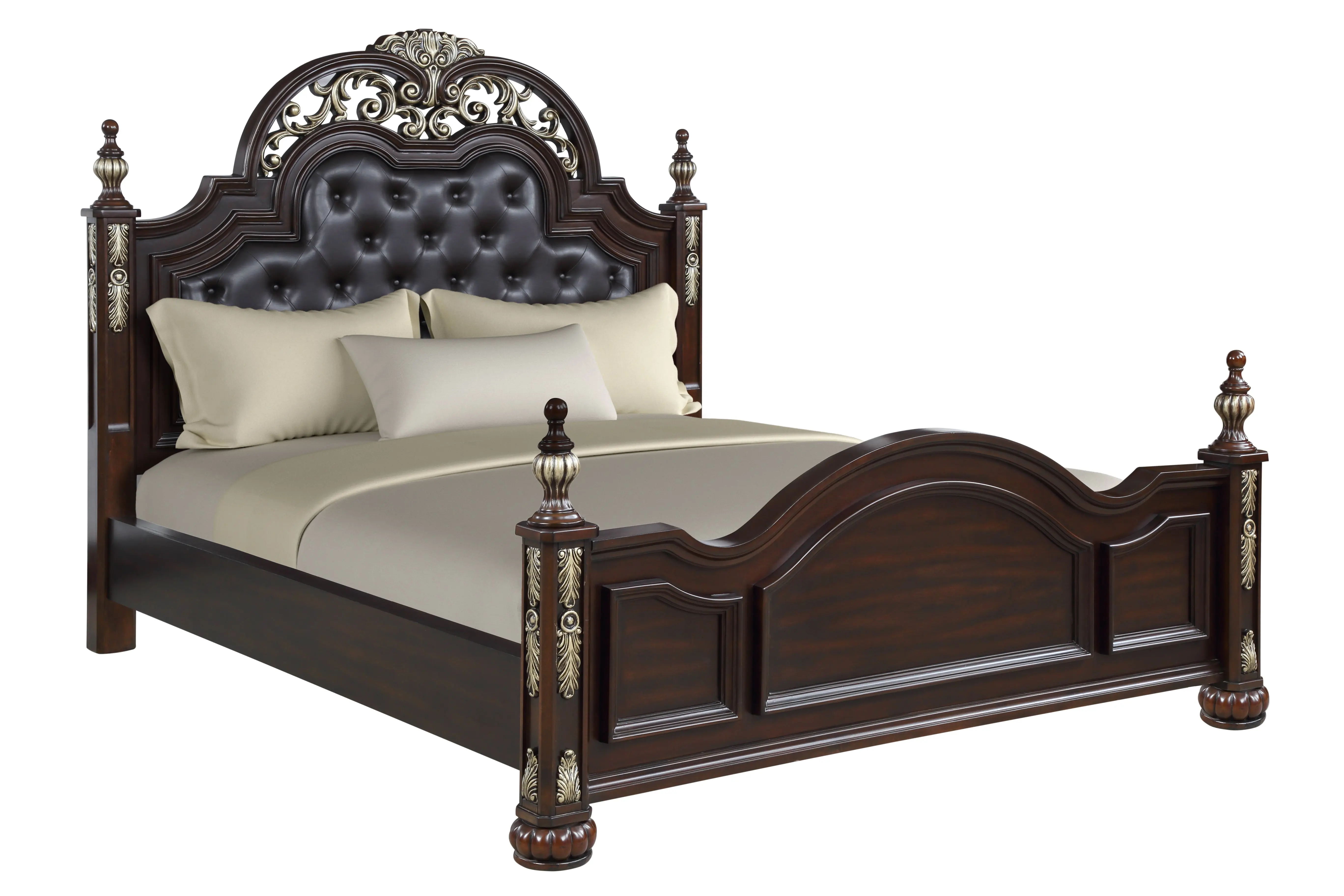 Maximus Upholstered Panel Bed - Image 5