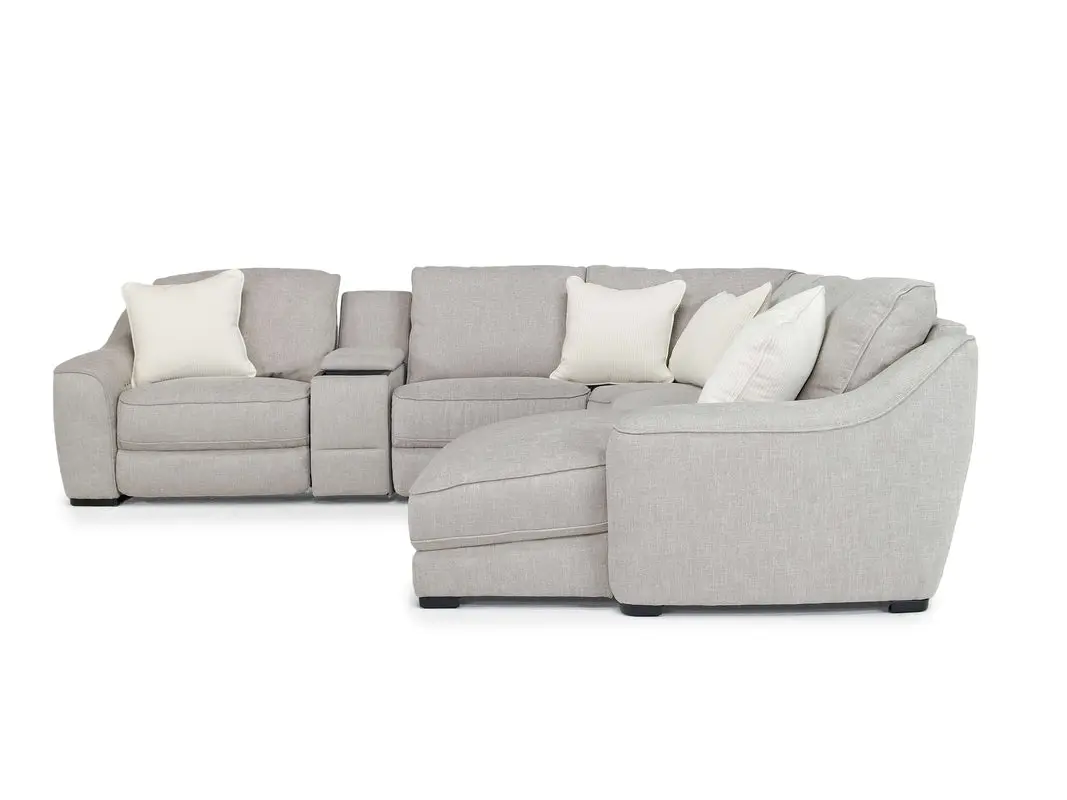 Mayflower 6 Piece 2 Power Chaise Sectional - Image 6