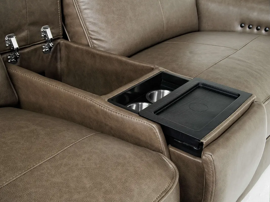 Mayflower Ls 2 Power Console Loveseat - Image 6