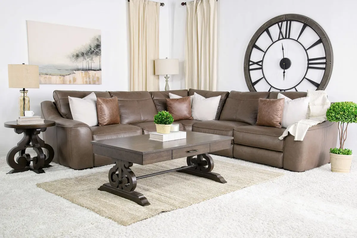 Mayflower Ls 5 Piece 2 Power Sectional - Image 5