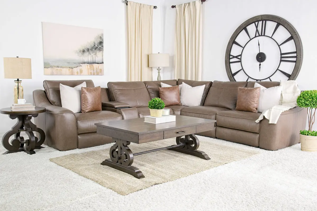 Mayflower Ls 6 Piece 2 Power Sectional - Image 7