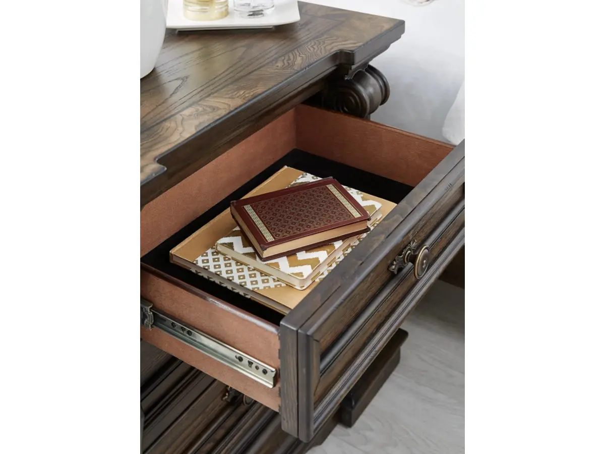 Maylee Upholstered Panel Bed & Dresser & Mirror & Nightstand - Image 35