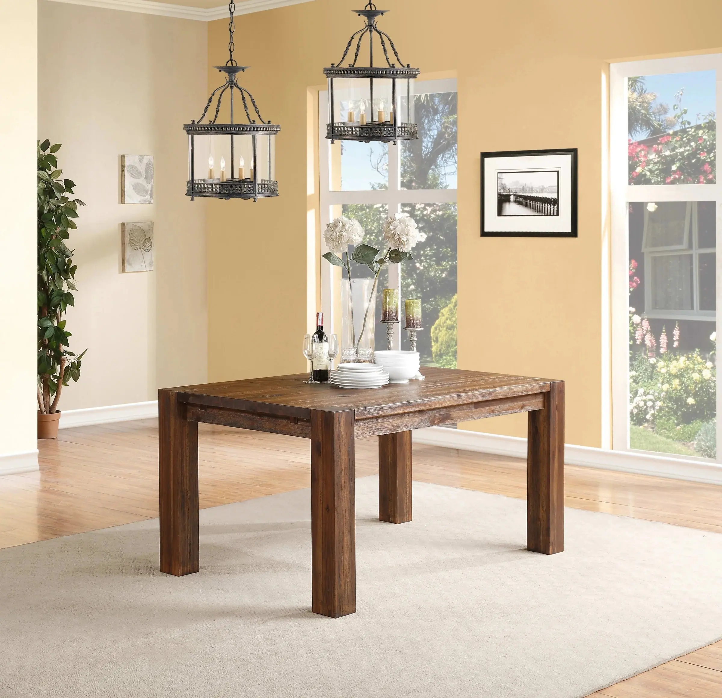 Meadow Dining Table & 4 Chairs - Image 3