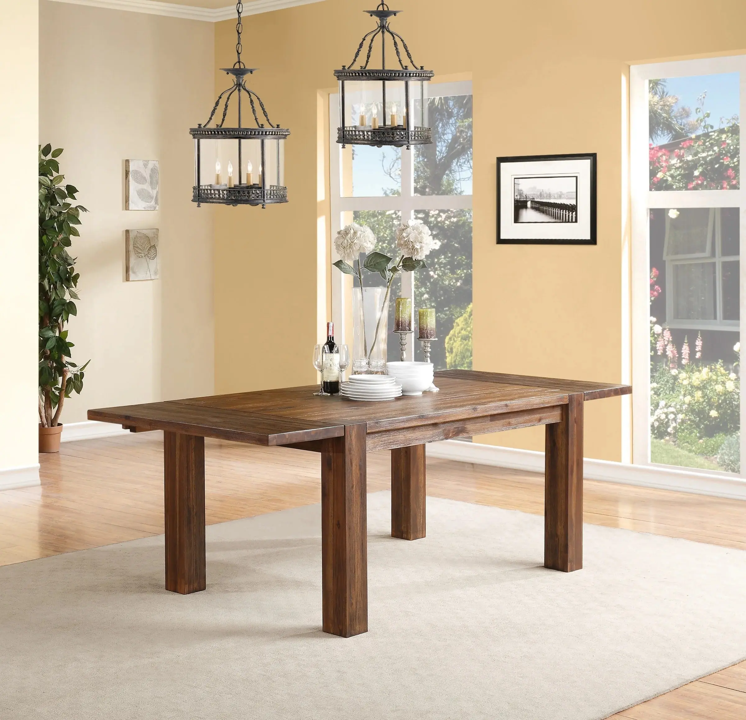 Meadow Dining Table & 4 Chairs - Image 5