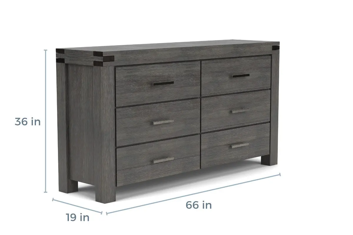 Meadow Panel Bed & Dresser & Mirror & Nightstand - Image 198