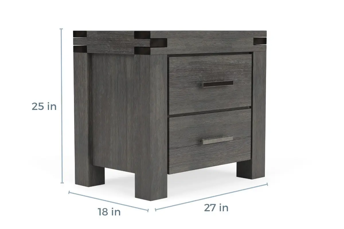 Meadow Panel Bed & Dresser & Mirror & Nightstand - Image 205