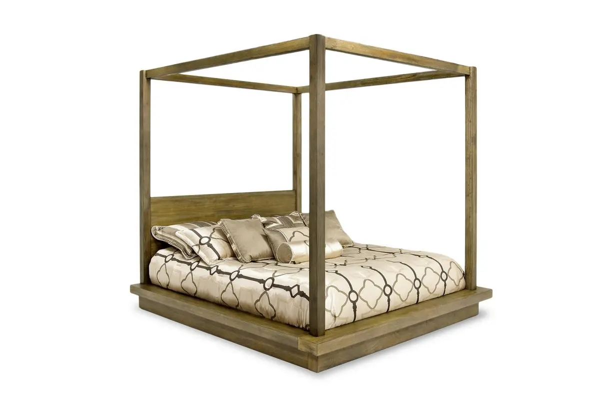 Melbourne Canopy Bed & Dresser & Mirror - Image 14