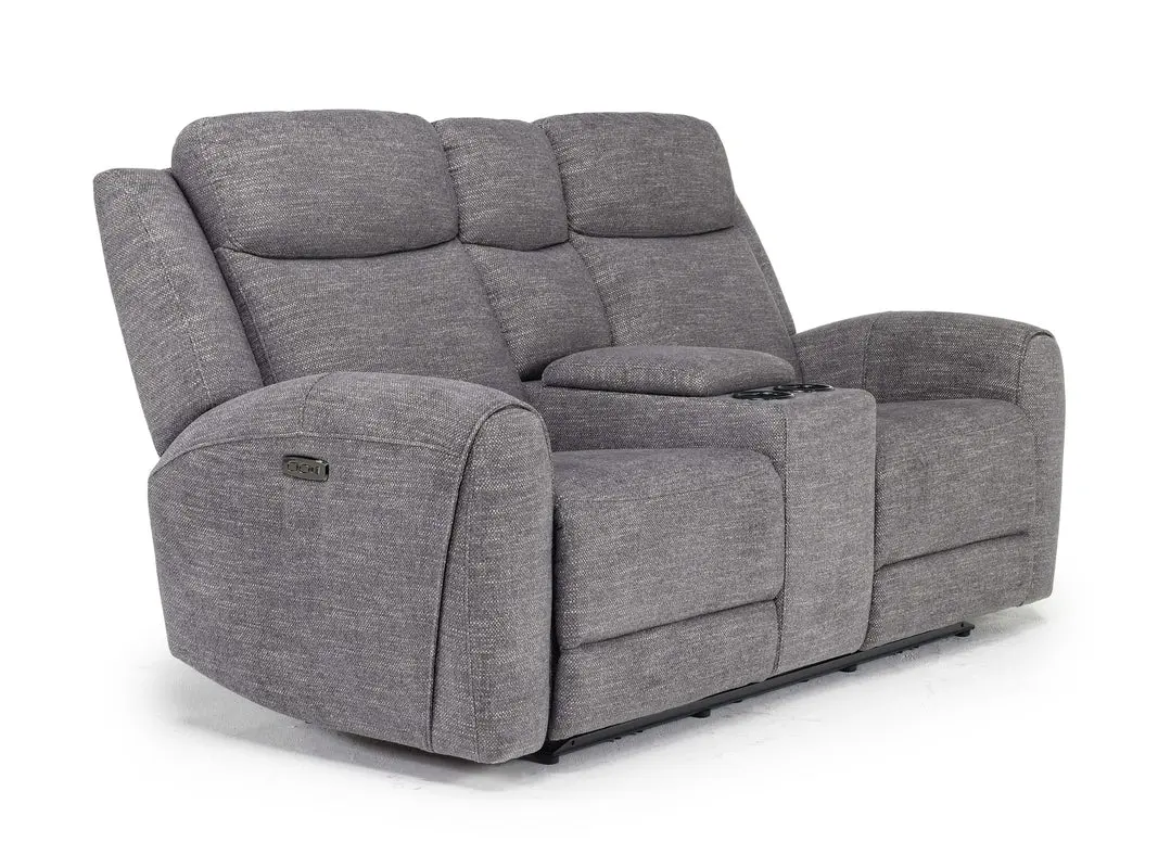 Mia 2 Power Console Loveseat