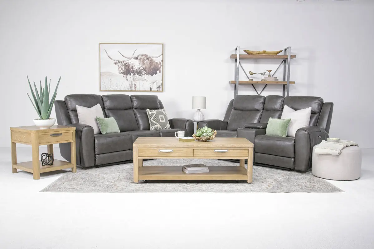 Mia 2 Power Console Loveseat - Image 12