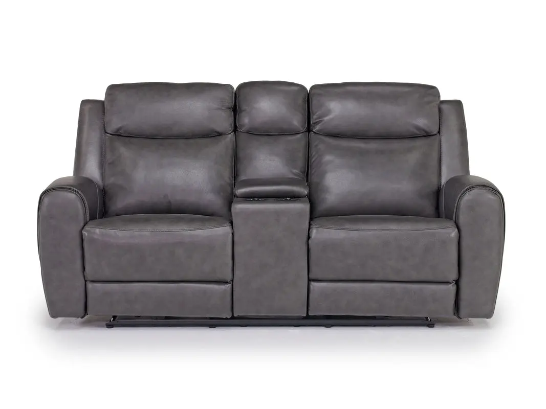 Mia 2 Power Console Loveseat - Image 6