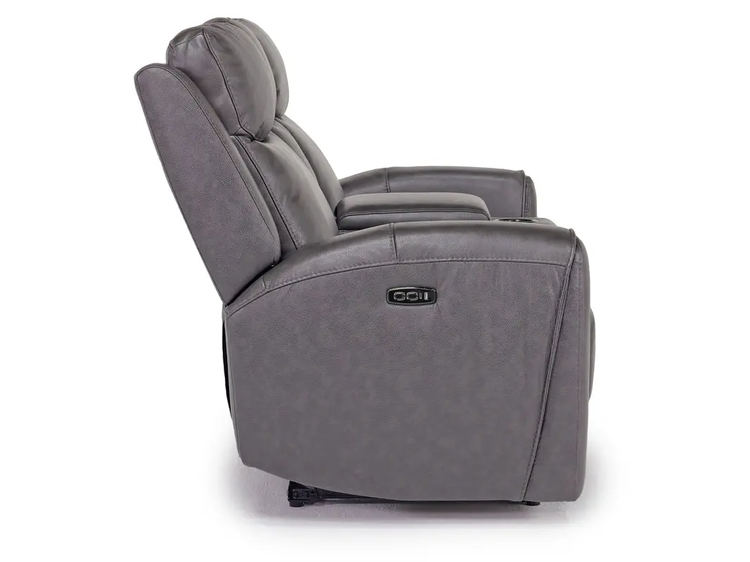 Mia 2 Power Console Loveseat - Image 8