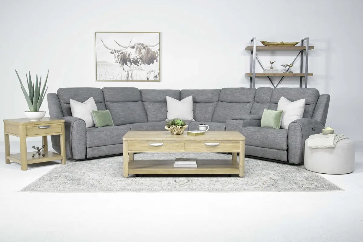 Mia 6 Piece 2 Power Sectional - Image 8