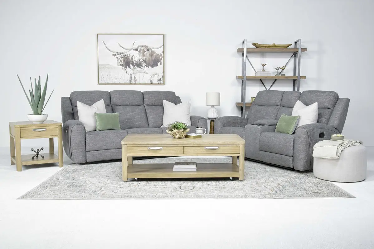 Mia Reclining Console Loveseat - Image 11
