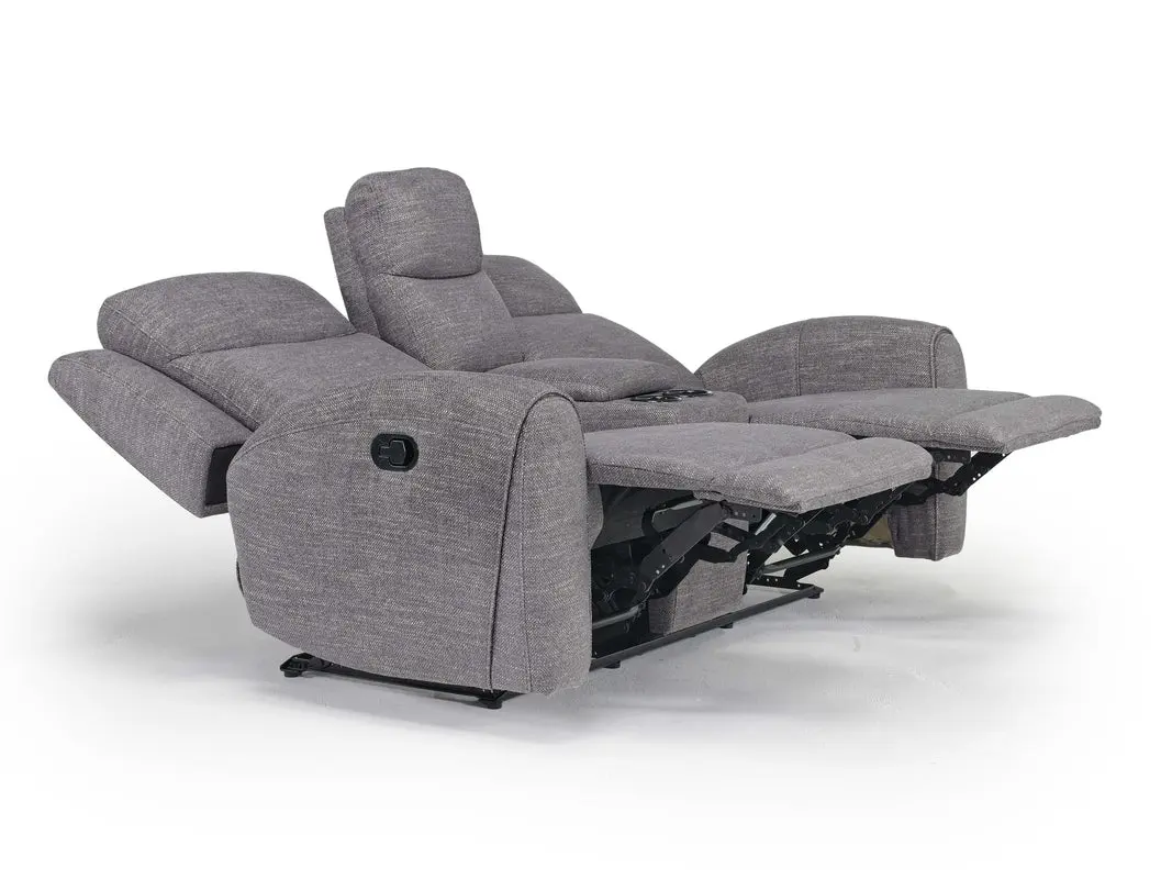 Mia Reclining Console Loveseat - Image 3