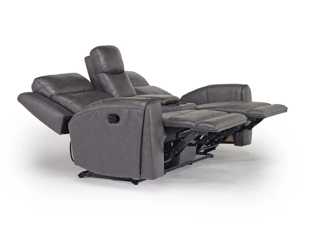 Mia Reclining Console Loveseat - Image 4