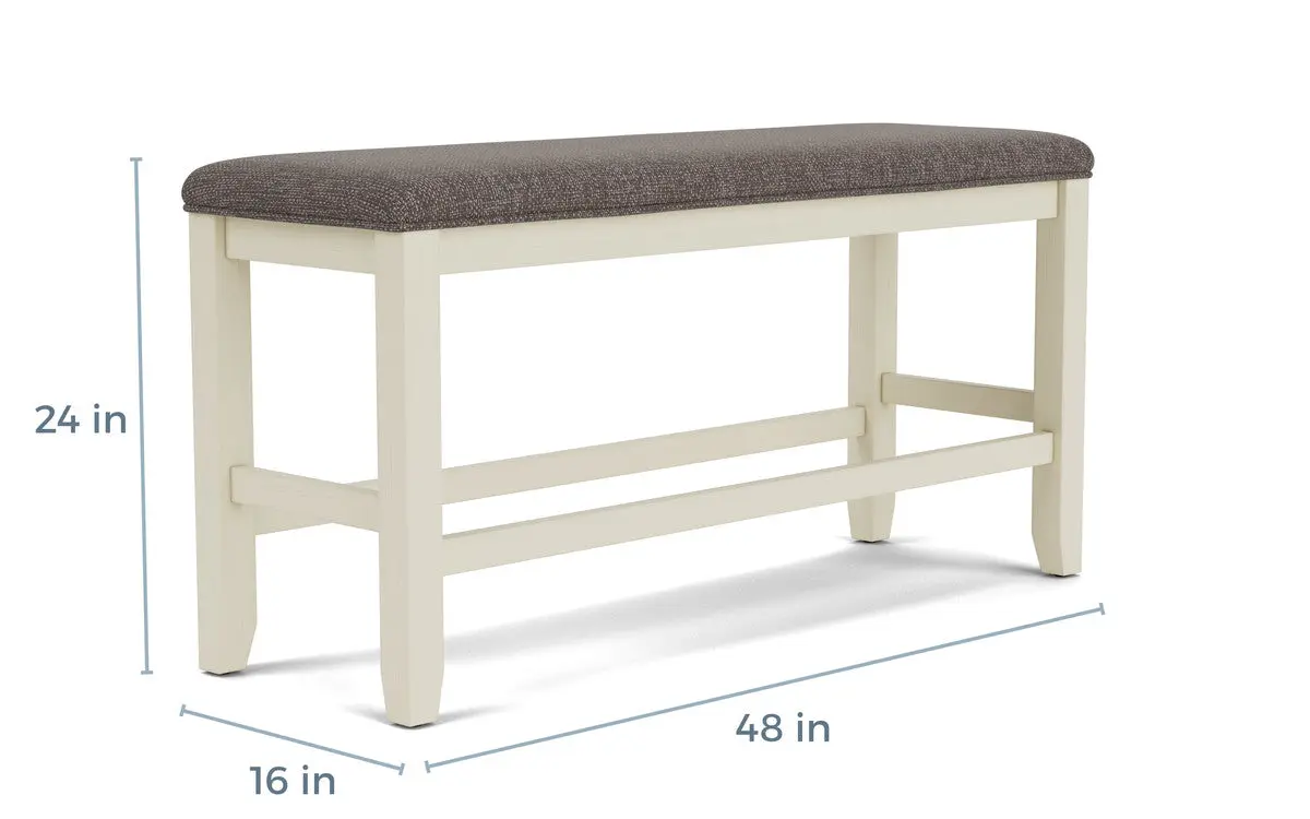 Miami Counter Height Bench - Image 15