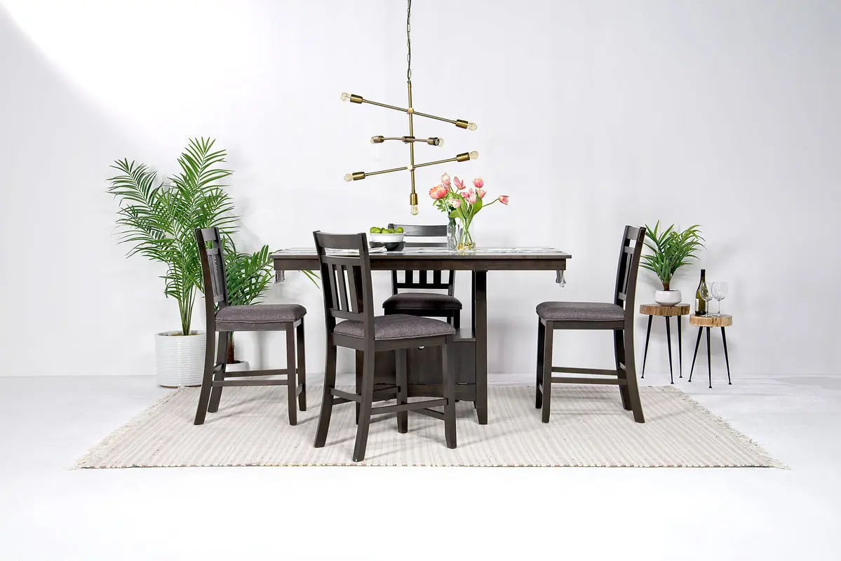 Miami Counter Height Dining Table & 4 Stools - Image 11