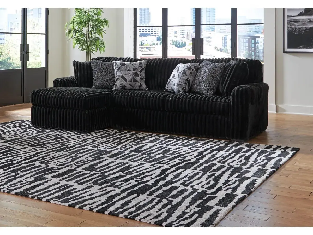 Midnight Madness Sofa Chaise Sectional - Image 10