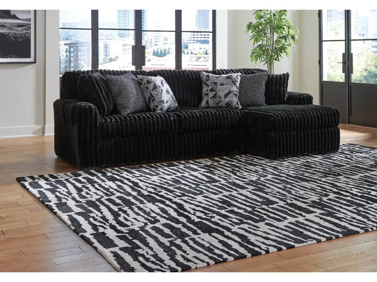 Midnight Madness Sofa Chaise Sectional - Image 11