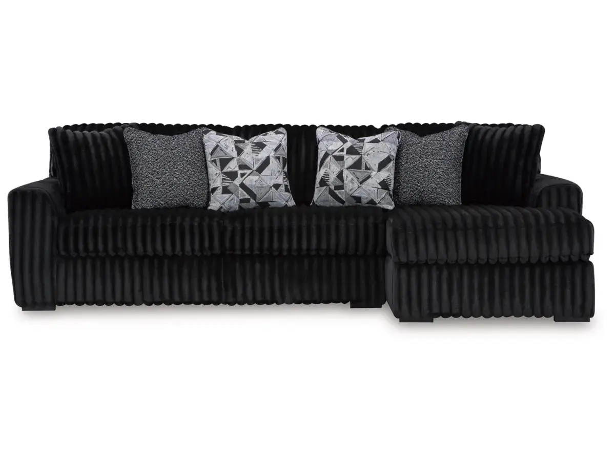 Midnight Madness Sofa Chaise Sectional - Image 2