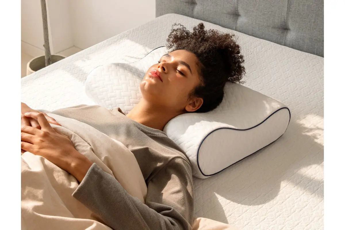 Mlily Gel Memory Foam Contour Pillow - Image 4