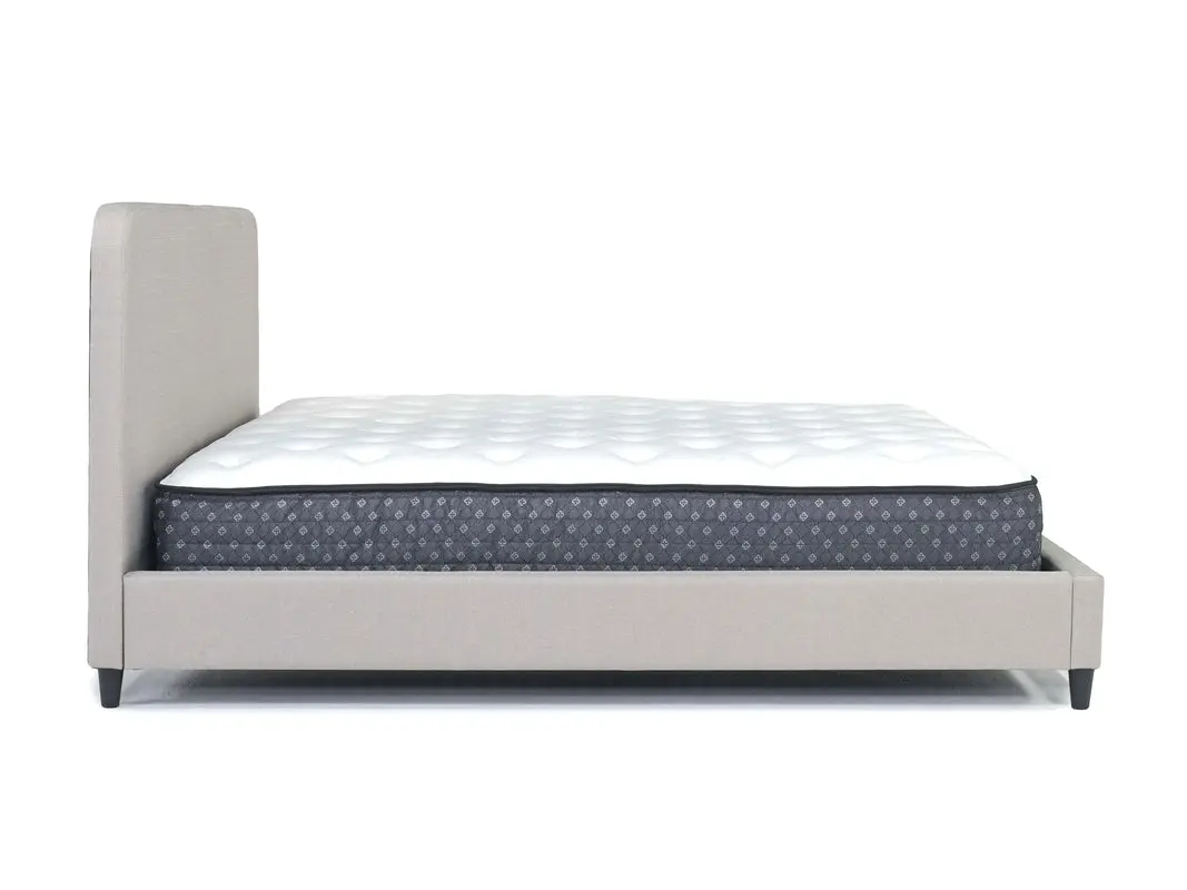 Modern Upholstered Panel Bed - Image 9