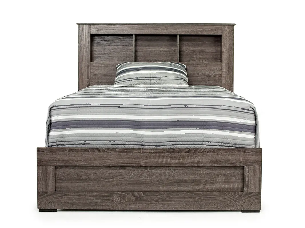 Naialyn Bookcase Bed & Dresser & Mirror & Nightstand - Image 4