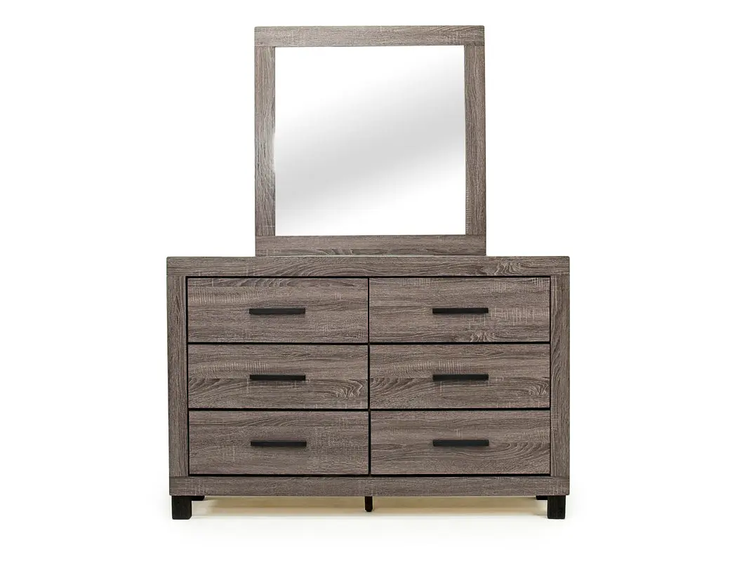 Naialyn Panel Bed & Dresser & Mirror & Nightstand - Image 15