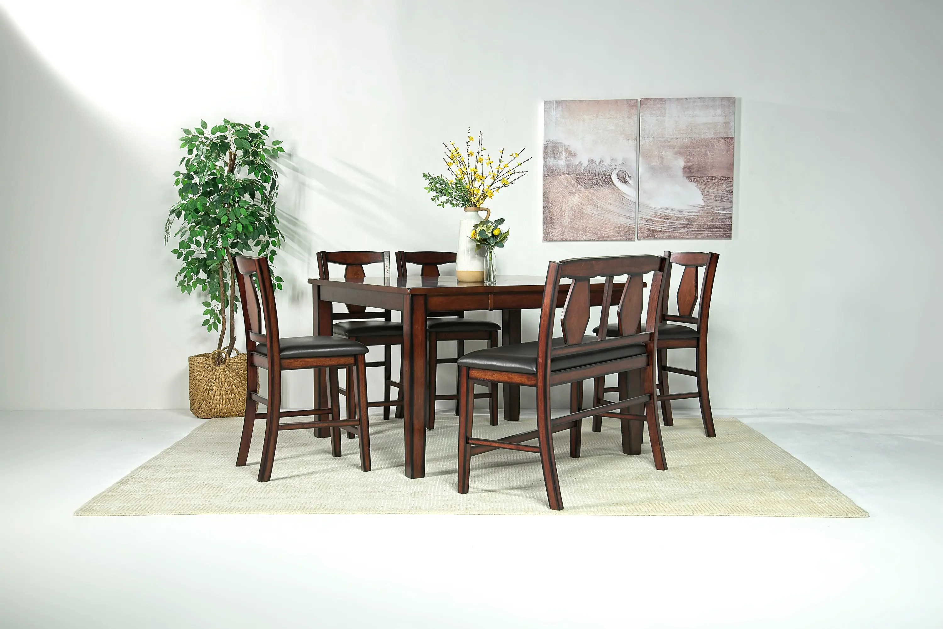 Napa Counter Height Bench - Image 8