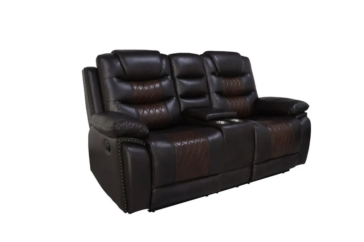 Nikko Reclining Sofa & Console Loveseat - Image 5
