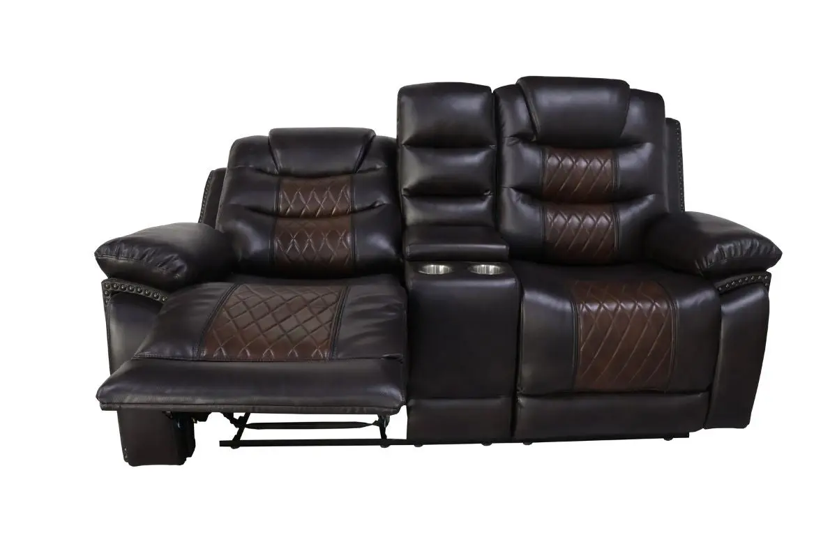 Nikko Reclining Sofa & Console Loveseat - Image 6