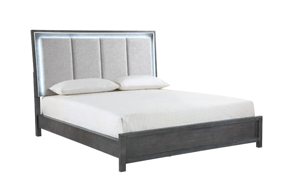 Odessa Panel Bed & Dresser & Mirror & Nightstand - Image 7